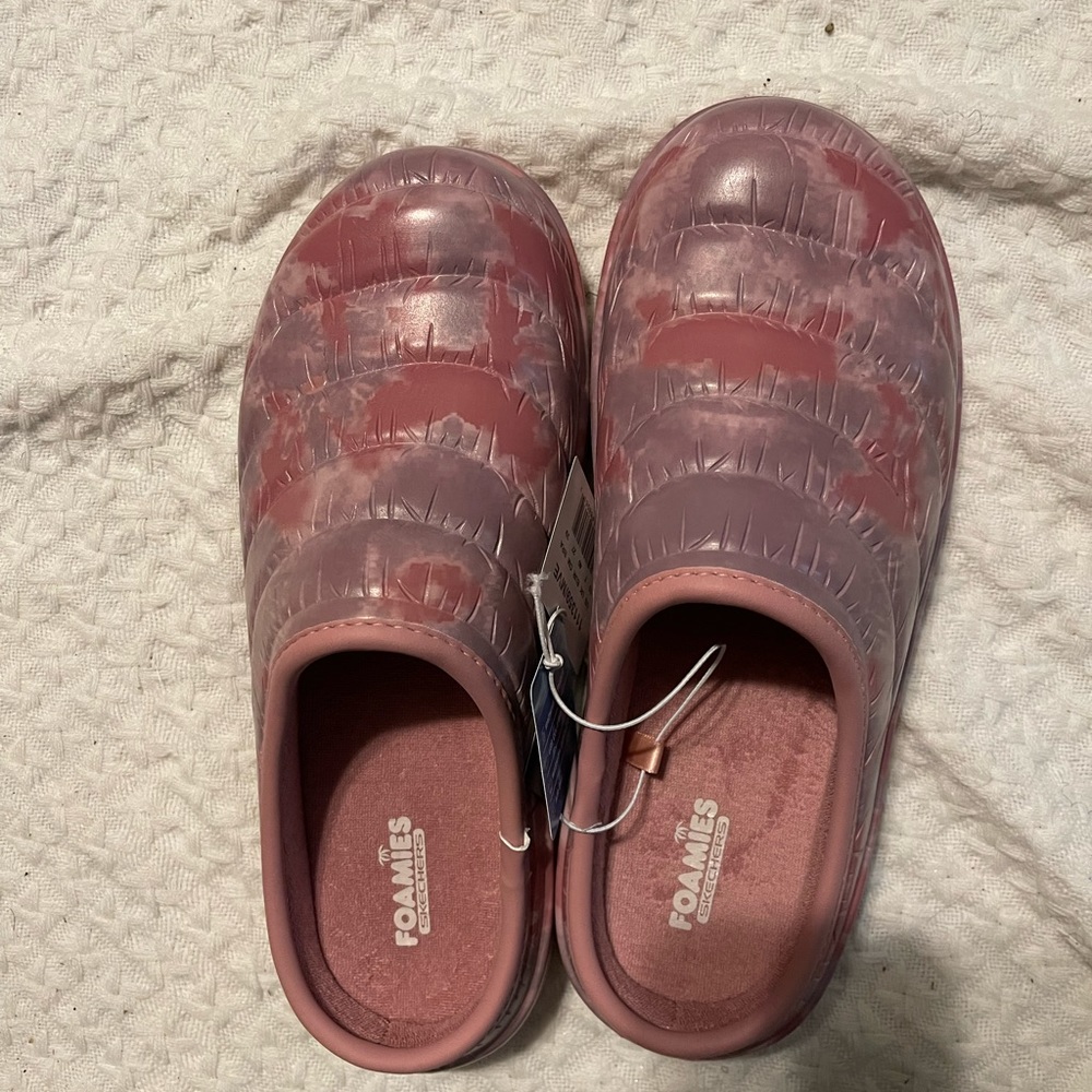 Skechers Women's Foamies Cozy Camper-Summer SunSet Clog, Size 10 Multi-color